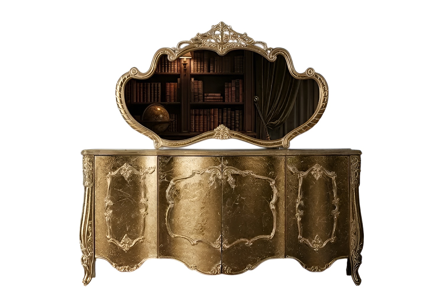 Klassisches Sideboard mit stilvoller Holzoptik