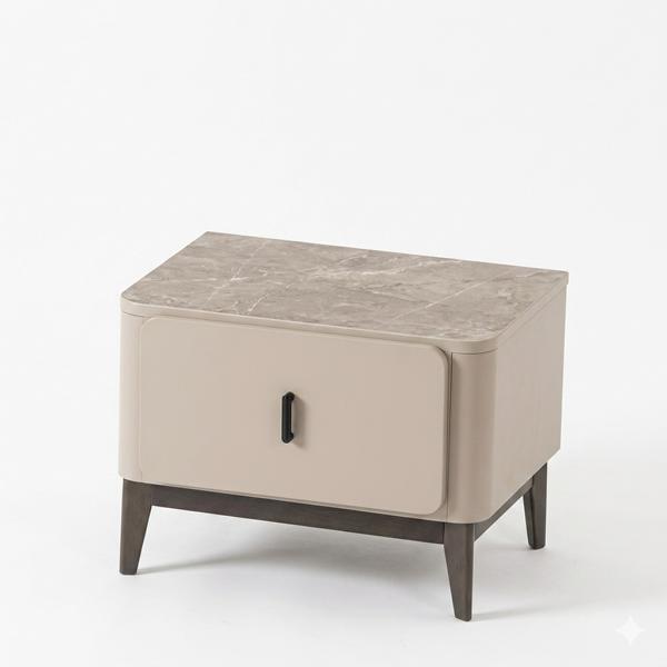 Nachttisch bequem schön geräumig beige moderner Stil neu