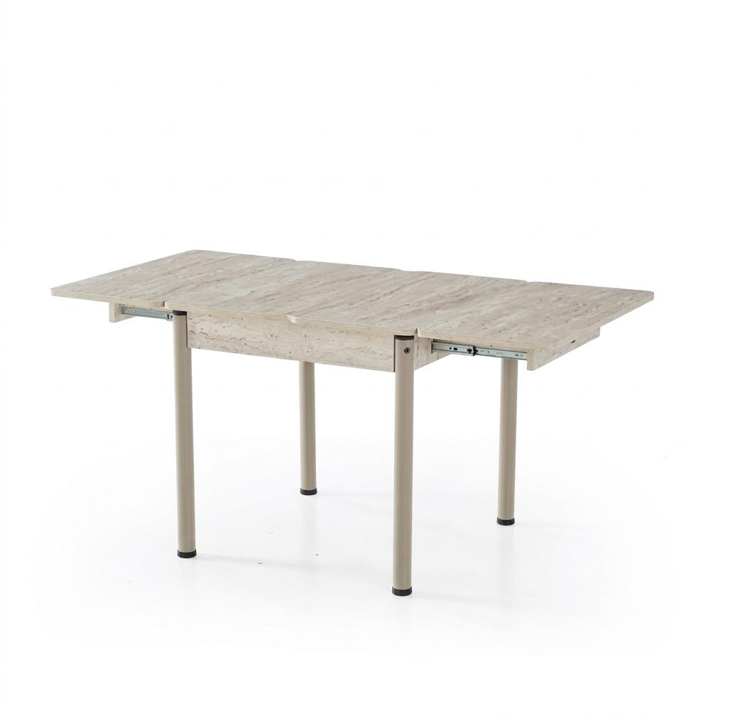 Esstisch Holz Komfortabel Modern Ausziehbar Beige Klassisch Praktisch