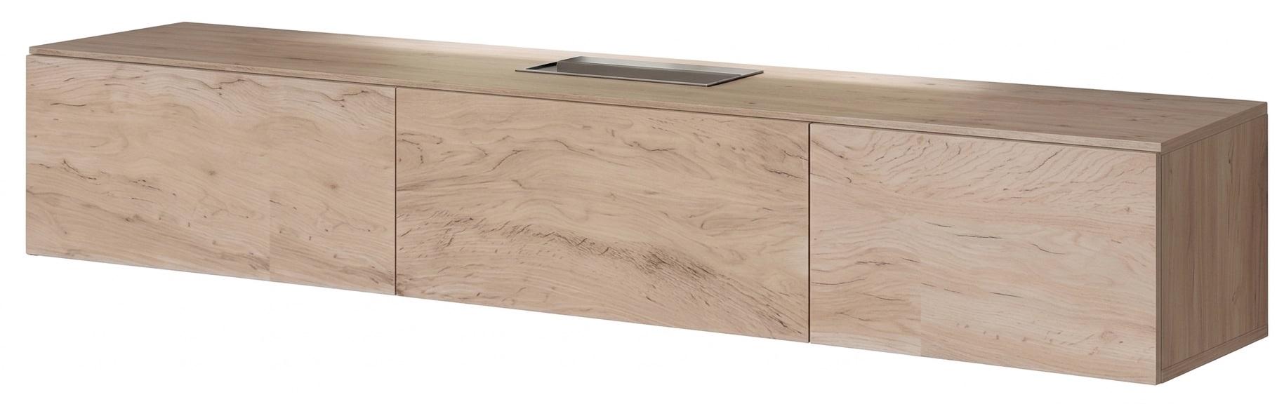TV-Wohnwand Beige Moderner Stil Geradlinig Elegant Funktional Schlicht