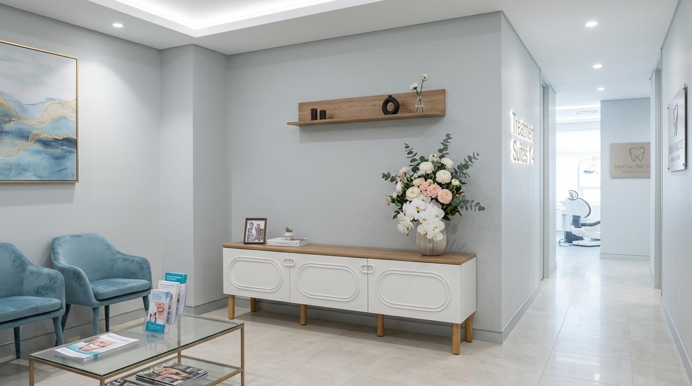 Wohnwand Schrank Regal Wohnzimmer Stil modern Farbe beige bequem neu