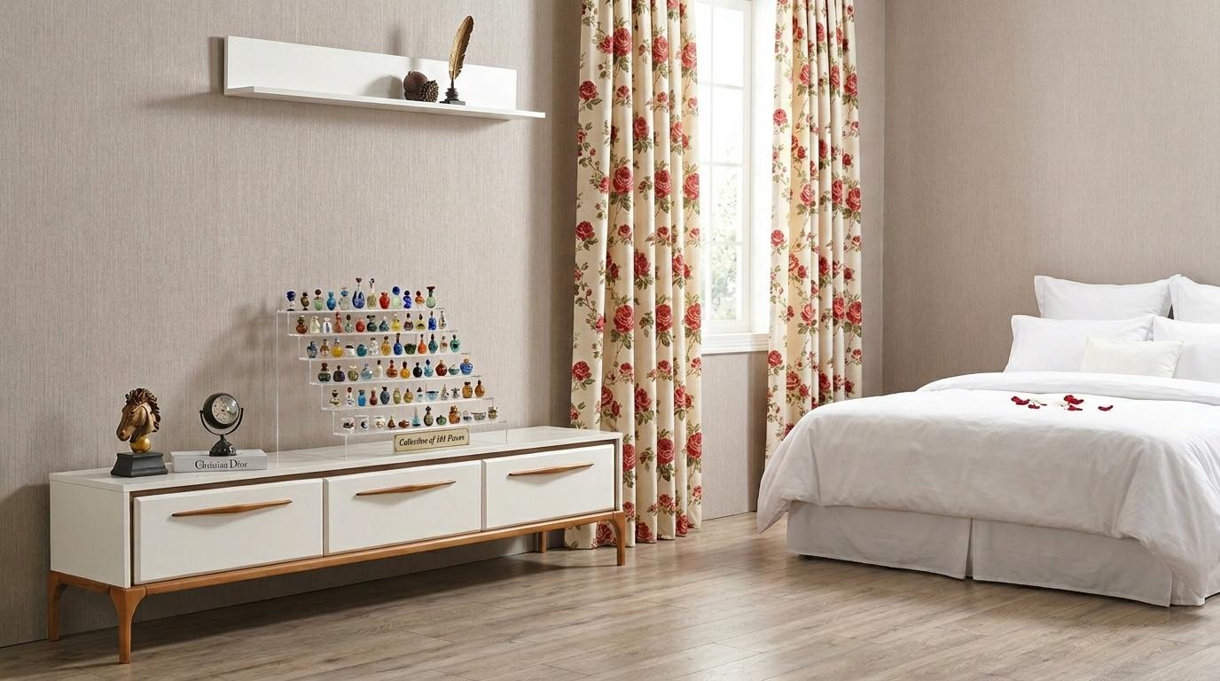 TV board Wandregal Wohnzimmer Stil modern weiß praktisch bequem geräumig