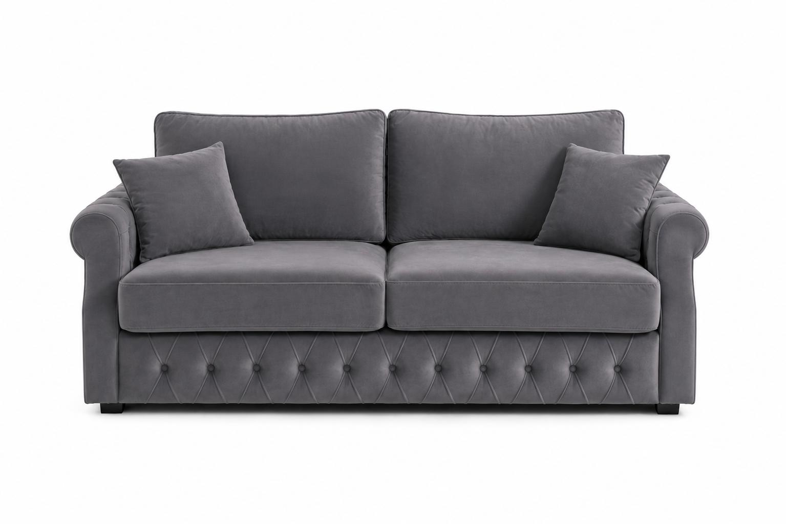 Wohnzimmer Sofa 2 Sitzer Chesterfield Moderner italienische Polstersofa