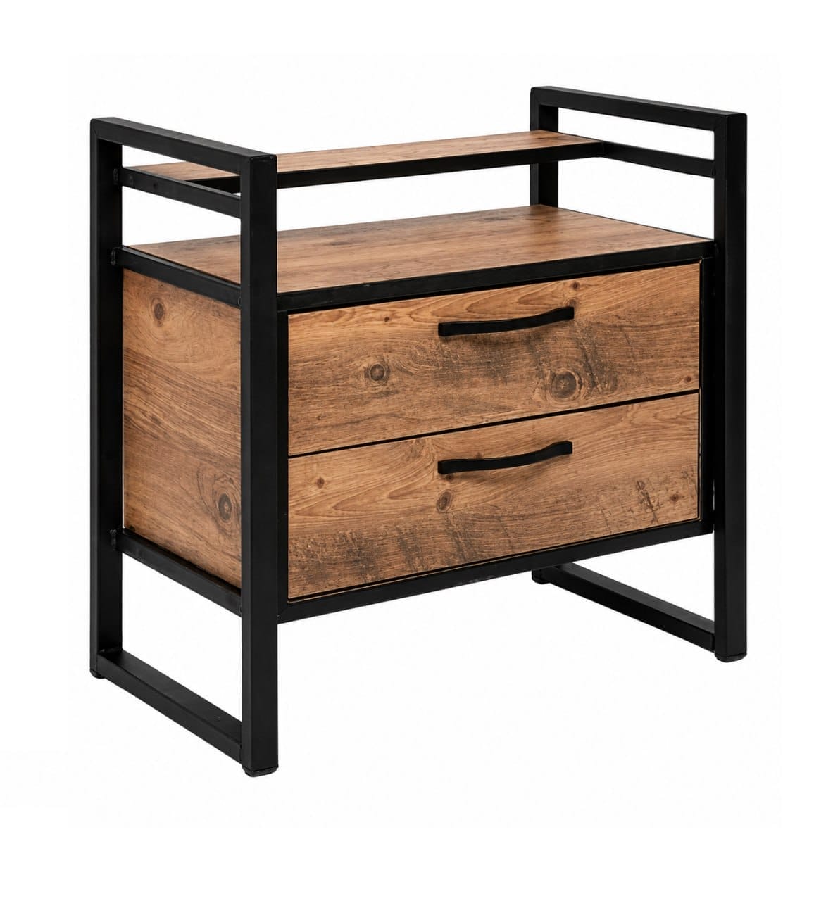 Beistelltisch Holz Natur Modernes Design Stilvoller Wohnakzent