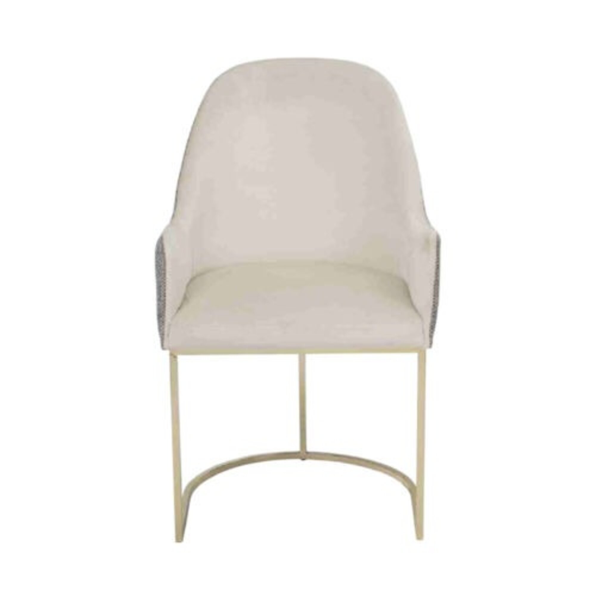Weißer Polsterstuhl Esszimmerstuhl Küchenstühle Designer Sitzmöbel