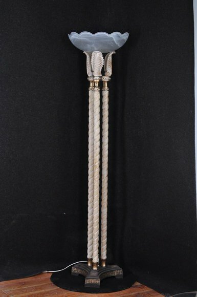 Olymp Steh Feuer Lampe Leuchte Stehlampe Sandleuchte Lampen