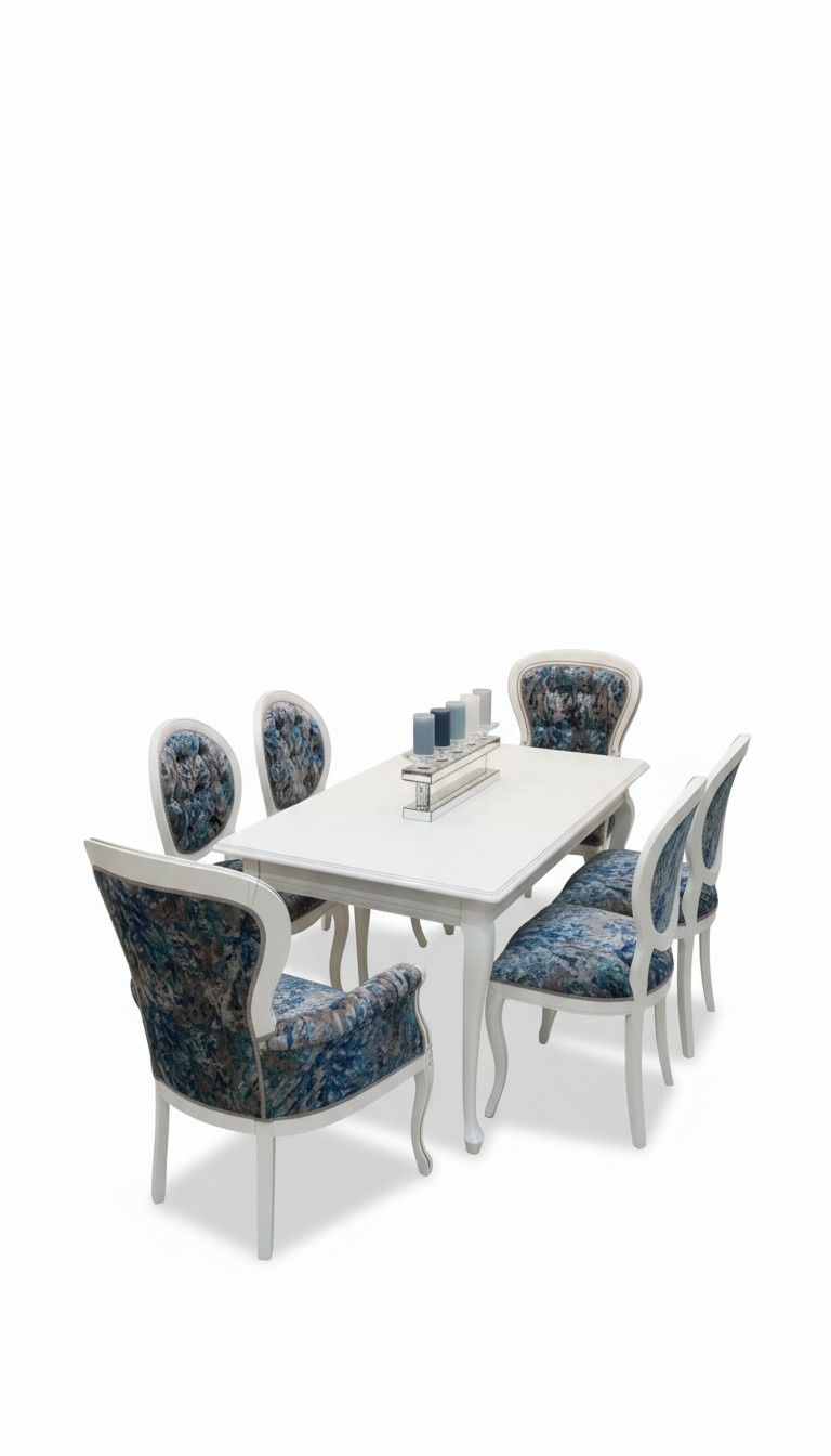 4x Stuhl Set Klassische Sitz Polster Garnitur Chesterfield Designer Stühle