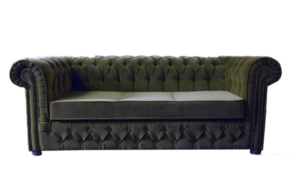 Grün Chesterfield Sofa Couch Polster Designer 3 Sitzer Garnitur Sofas Neu