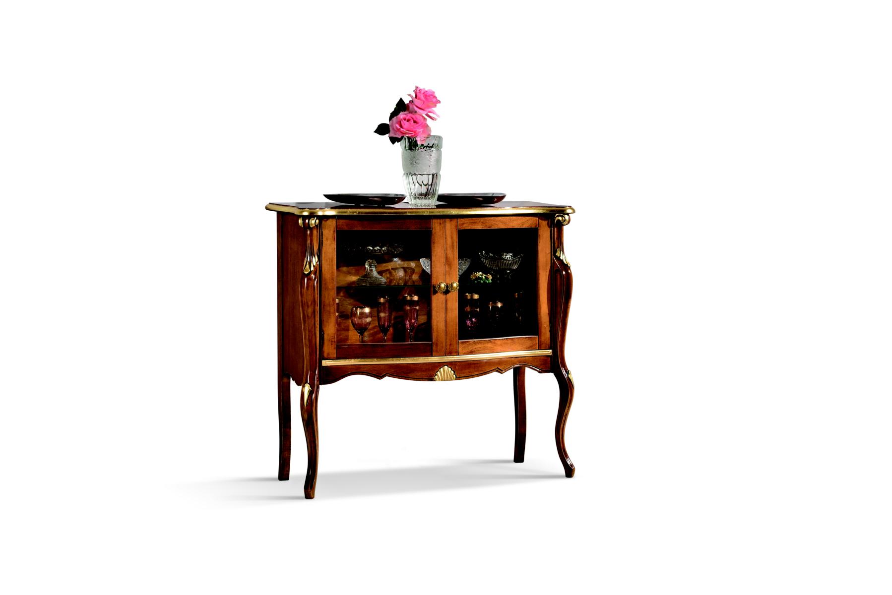 Luxus Italienische Möbel Luxus Anrichte Vitrine Stil Barock Schrank Sideboard Lowboard