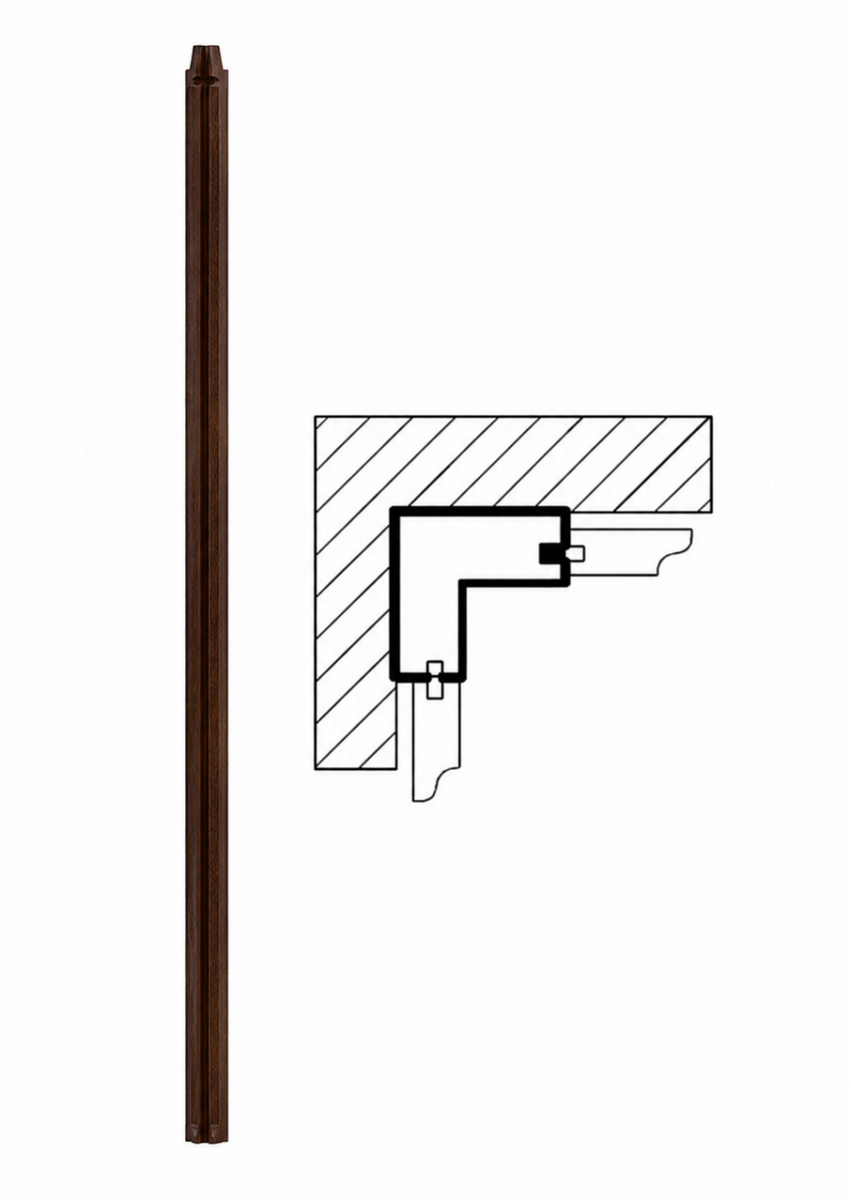 Büro Aufbauelement Verzierung Ecke Büromöbel Einrichtung Hotel Serie
