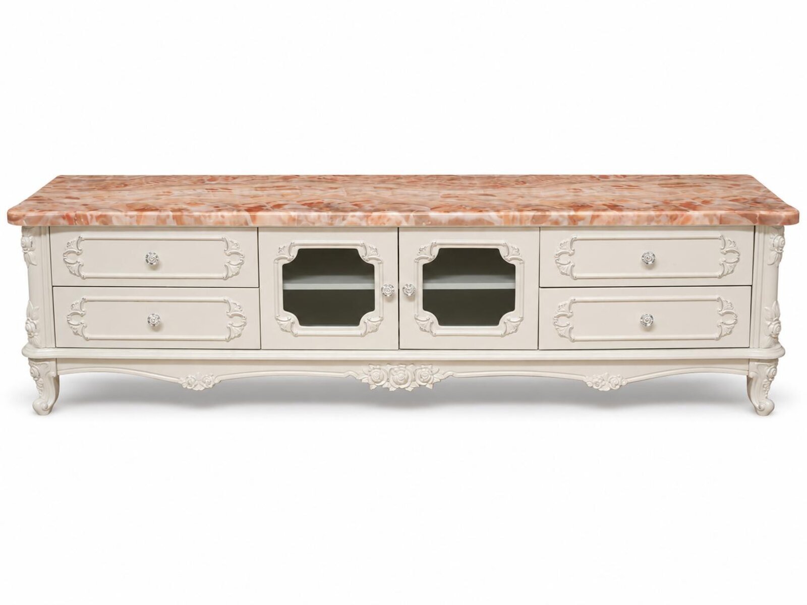 Designer Kommode Side Anrichte Low Board Schrank Wohn Zimmer Regal Luxus Sofort