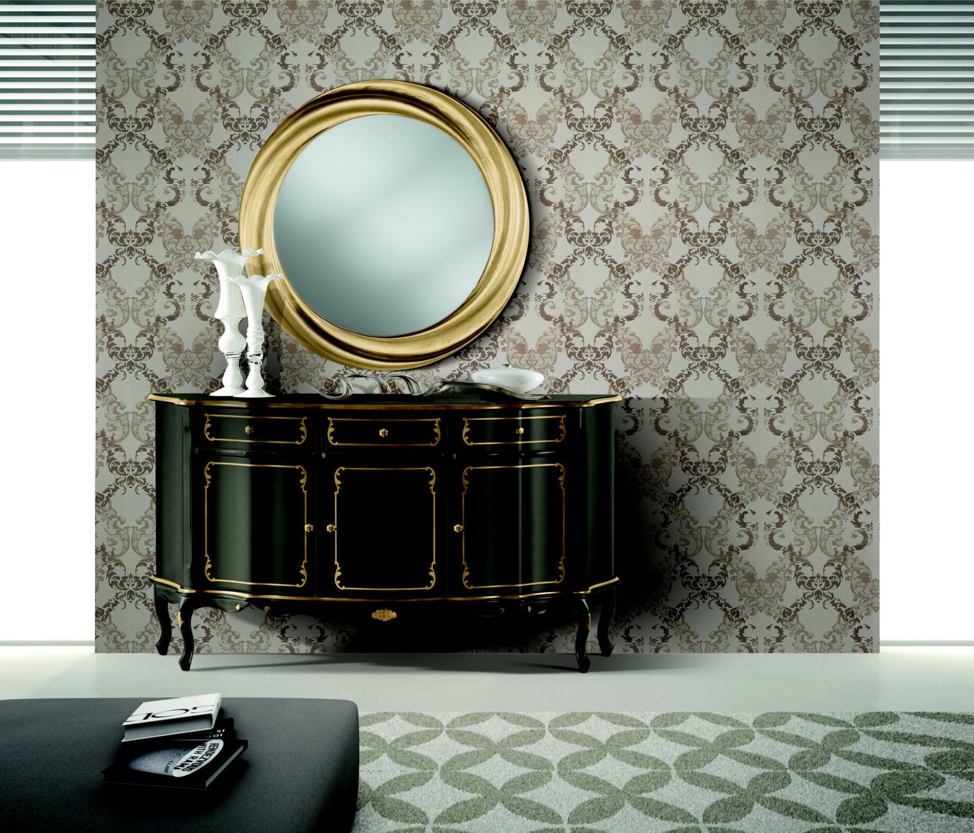 Schöne Konsolen Schrank Sideboard Kommode Schränke Regal Italienische