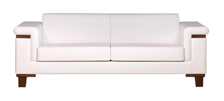 Sofa 2-Sitzer Designer Möbel Modern Büromöbel Sofa Stuhl Stühle Polster Sitz