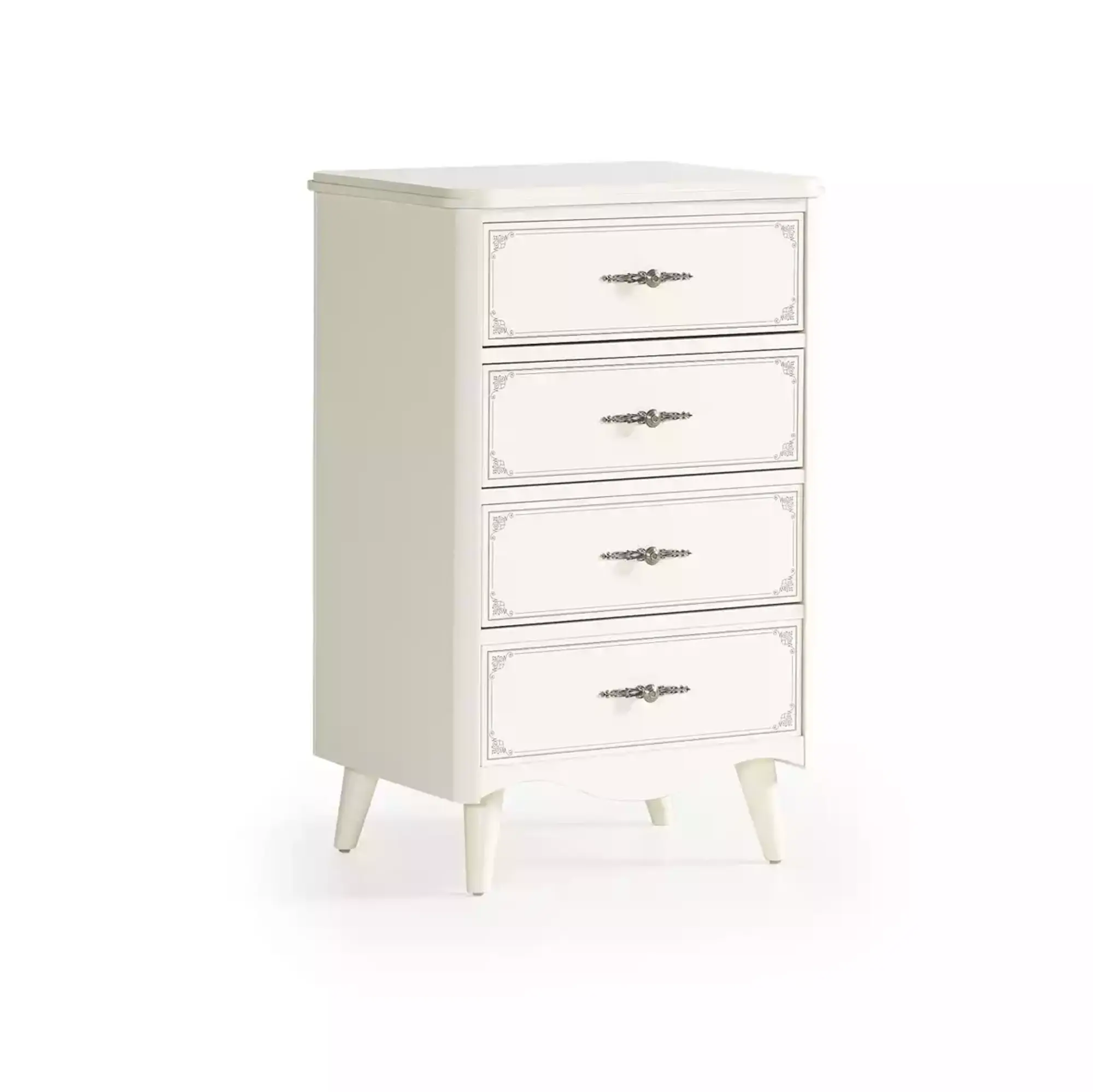 Luxus Kommode Schrank Holz Schlafzimmer Modern Kommoden Weiß Design