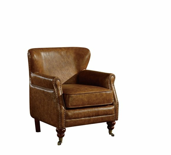 Chesterfield Ohrensessel Braun Leder Sofagarnitur Sessel Couch