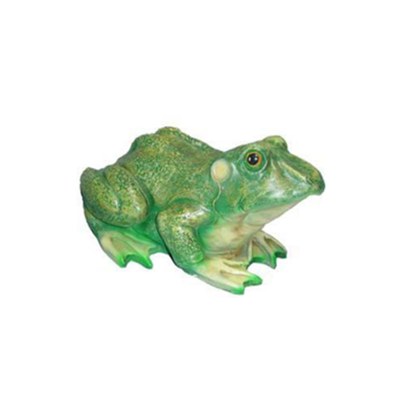 abstrakte Skulptur Frosch Dekoration Figur Kunststoff Deko Realistisch Statue