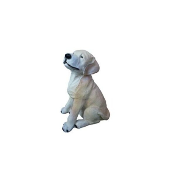 Hund 32cm Figur Statue Garten Dekoration Skulptur Deko Skulpturen