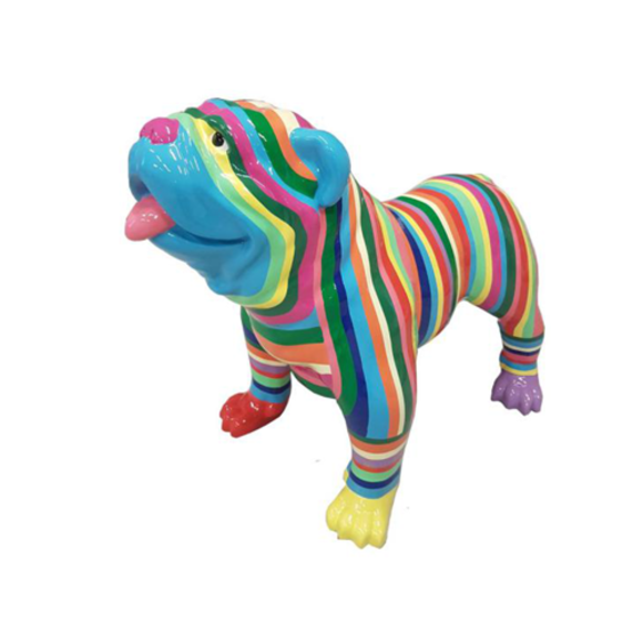Abstrakte Figur Statue Design Dekoration Skulptur Deko 90cm Hund