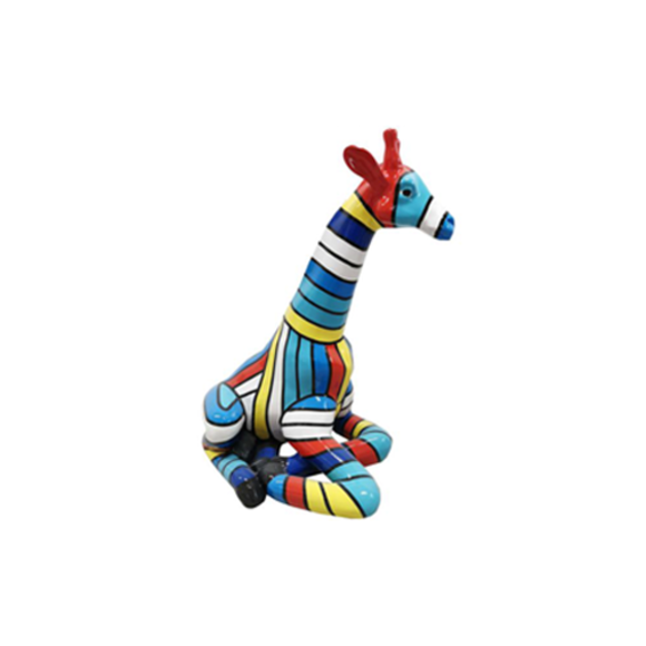 Design Dekoration Giraffe Garten Skulptur Statuen 80cm Deko Neu