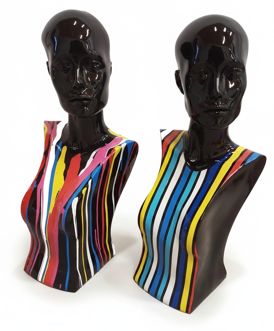Abstrakte Deko Figur Statue Skulptur 58 cm Figuren Statuen Skulpturen