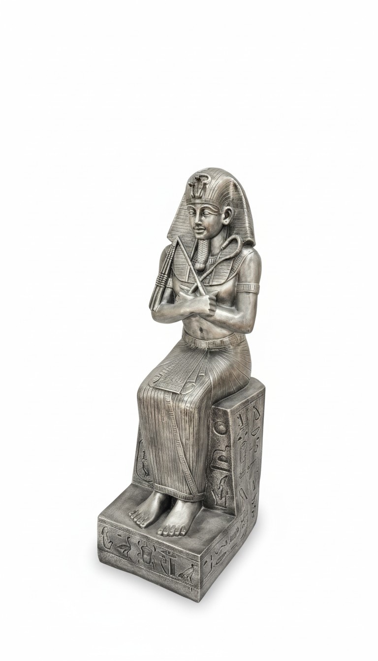 Ägyptische Pharao Statue Skulptur Figuren Skulpturen Dekoration Dekorative
