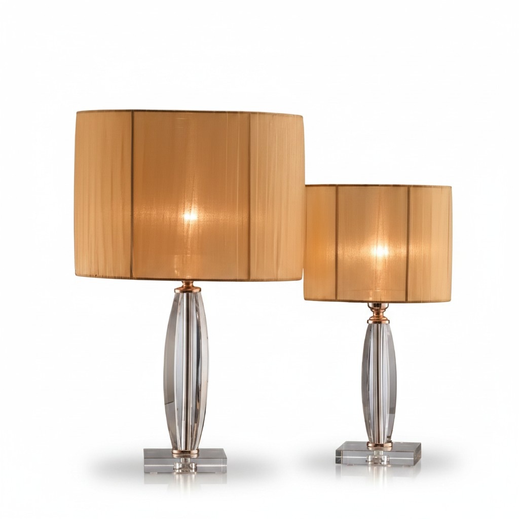 Antik Stil Leuchte Tischleuchte Tisch Lampe Leuchten Kronleuchte Kristall