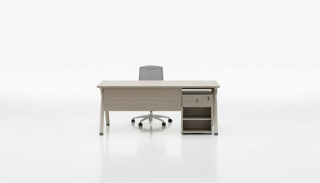 Arbeitszimmer Holz Büromöbel Schreibtisch Computertisch Luxus Neu