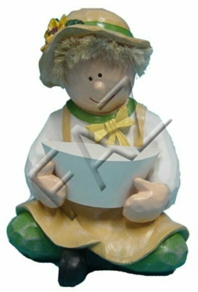 Design Dame Figur Garten Statue Skulptur Figuren Skulpturen Dekoration