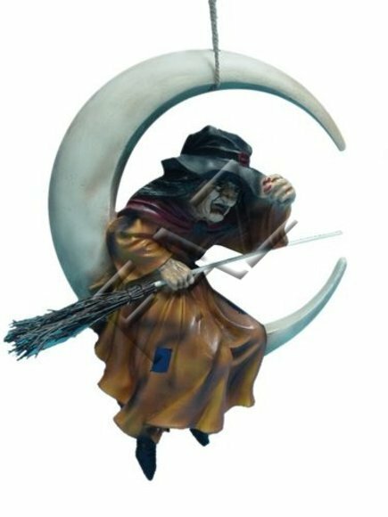 Design Hexe Figur Statue Skulptur Figuren Skulpturen Karikatur Dekoration Deko