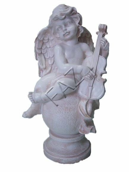 Design Engel Figur Statue Skulptur Antik Figuren Skulpturen Dekoration Deko