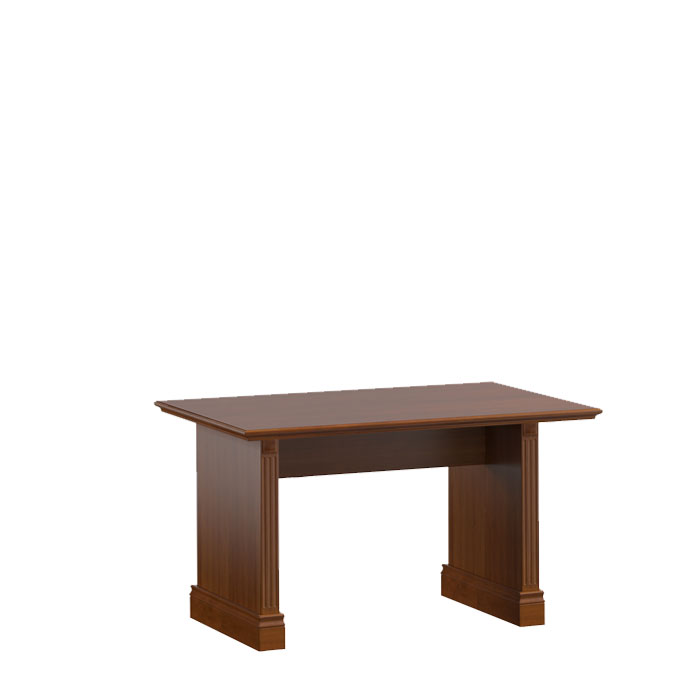 Klassischer Beistelltisch Tisch Chefbüro Holztisch Schreibtisch Rustikal