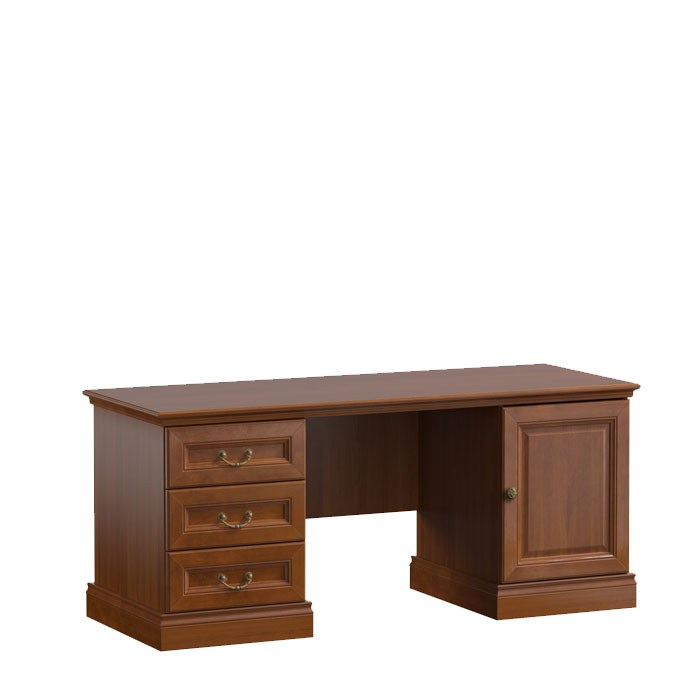 Klassische Design Schreibtisch Büromöbel Tisch Büro Chef Schreibtische Echtholz
