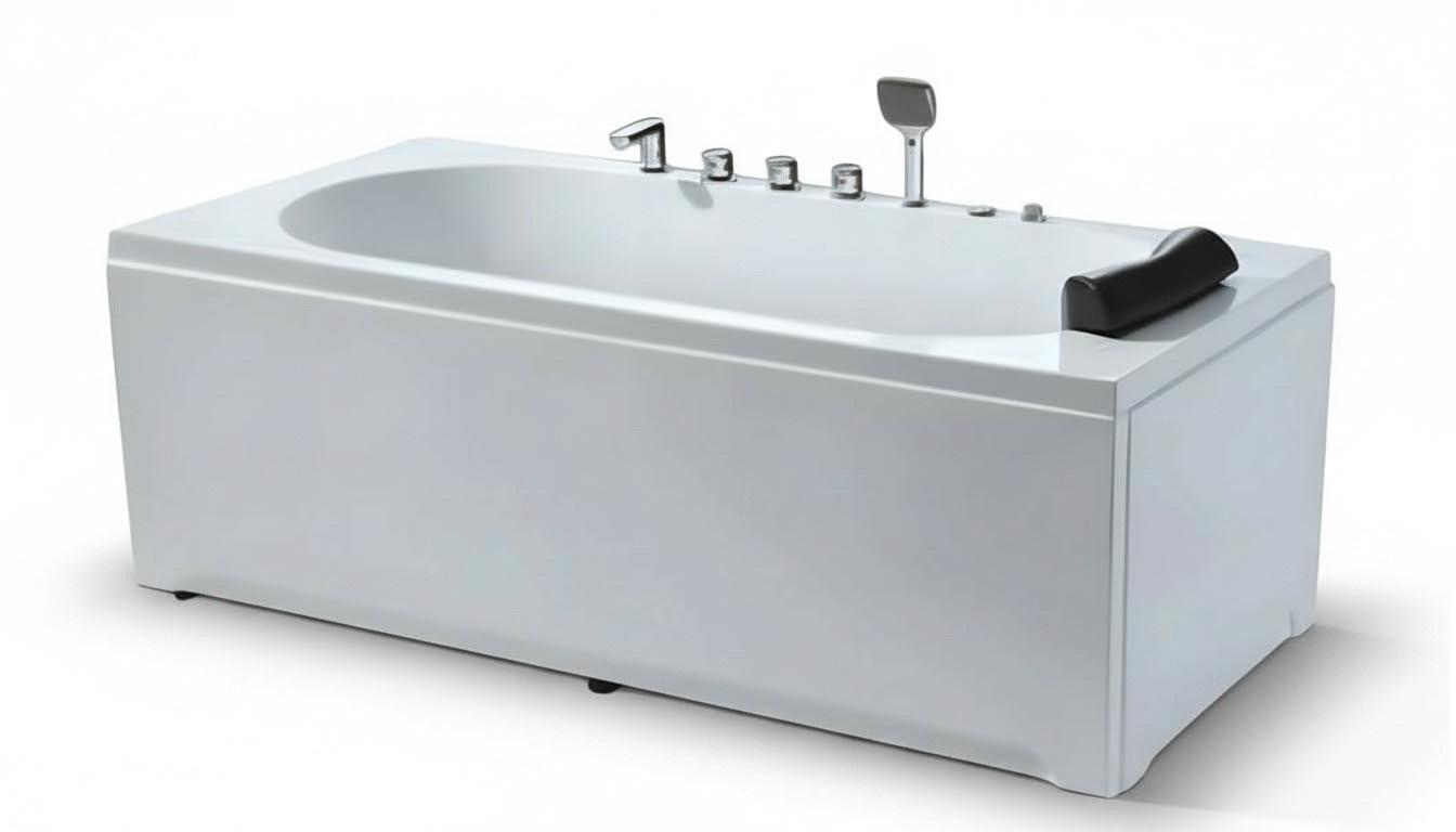 Badewanne Luxuswanne Wellnesswanne Whirlpool Bad Massagebad 180x85 cm
