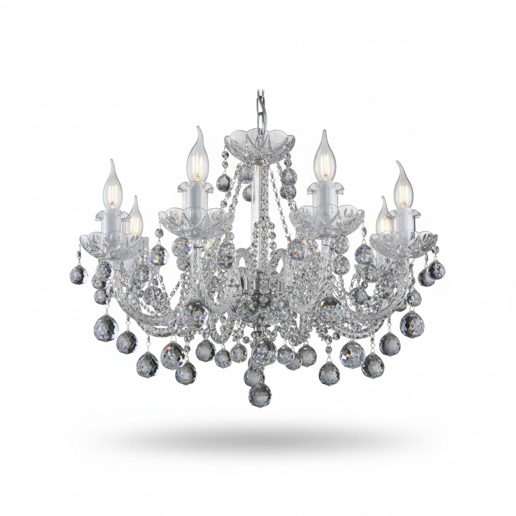 Barock Stil Tisch Lampe Kronleuchter Nachttisch Lampen Leuchten