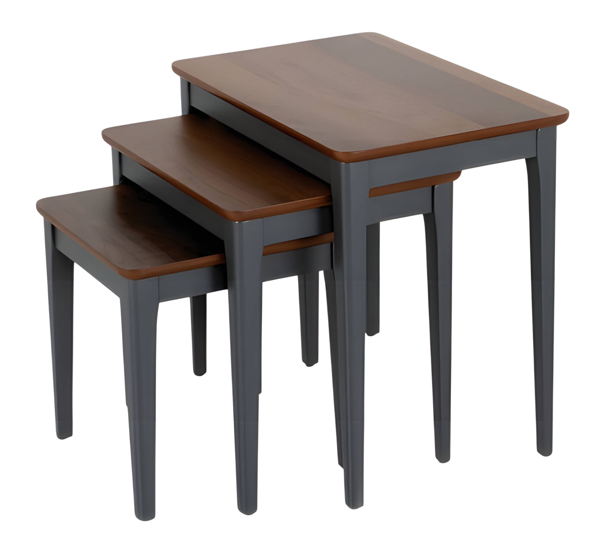 Beistelltisch aus Holz in Braun modern elegant