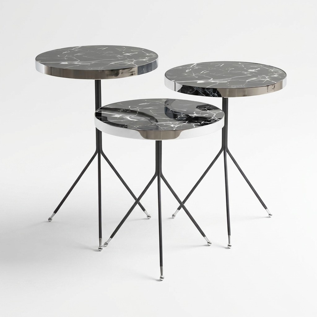 Beistelltisch Couchtisch Wohnzimmertisch Satztisch Modern Minimalistisch