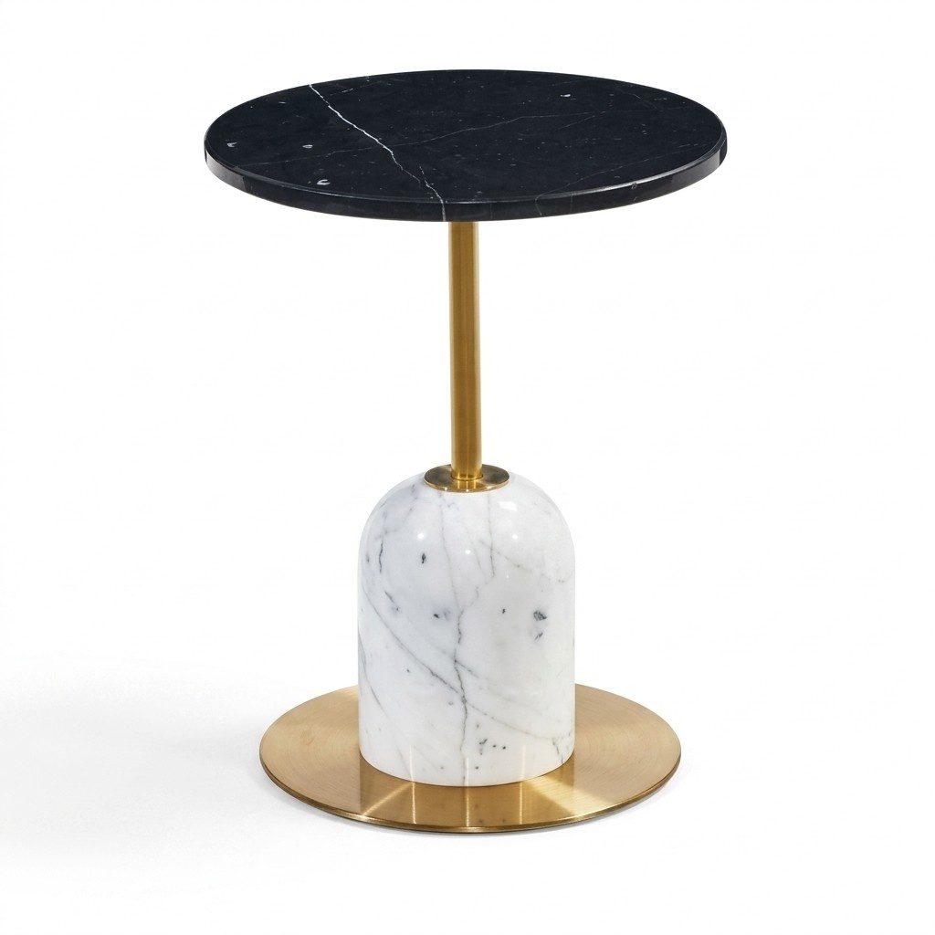 Beistelltisch luxuriöse Marmor Modern Couchtisch Kaffeetisch Wohnzimmer