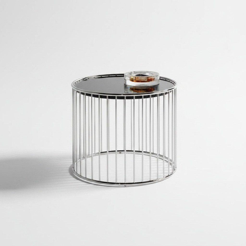 Beistelltisch Tisch Design Couchtisch Wohnzimmer Design Modern Edelstahl