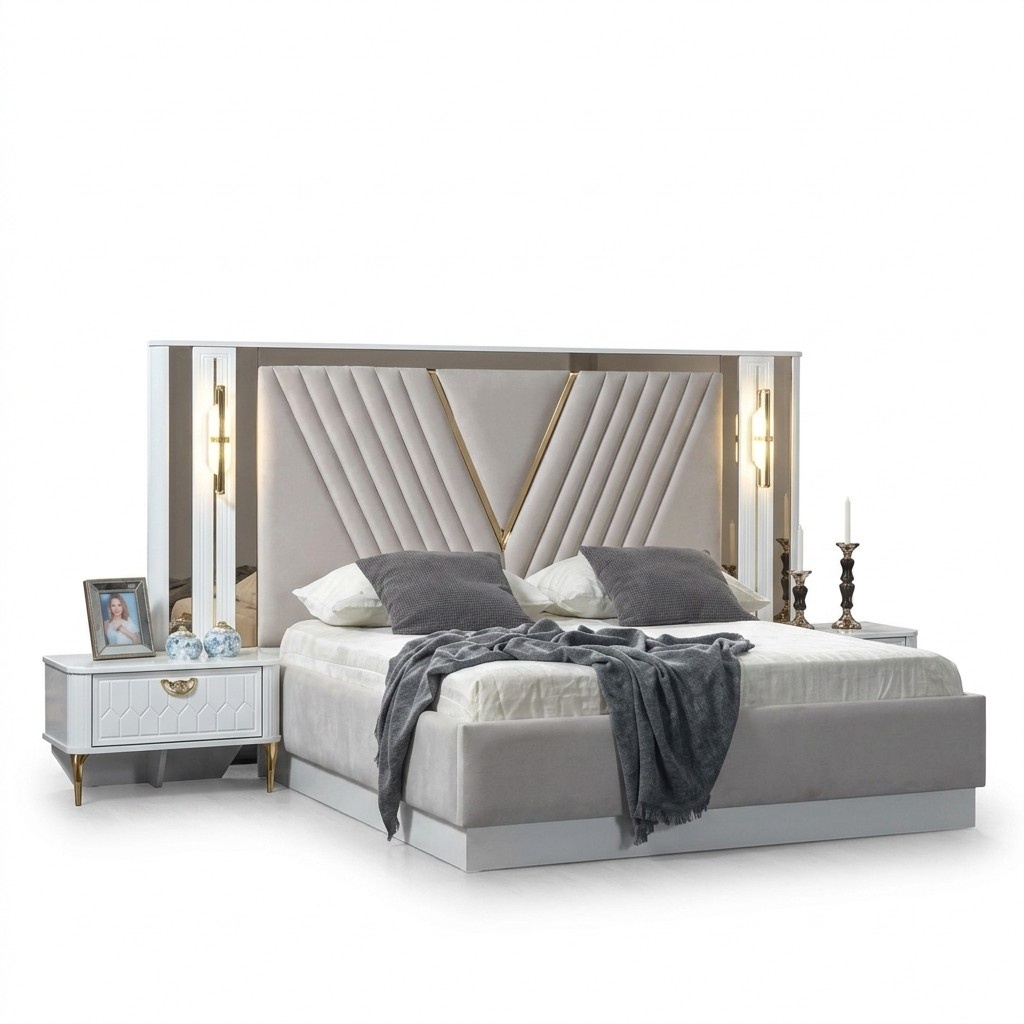 Bett Doppelbett Betten Möbel Einrichtung Schlafzimmer Möbel Design