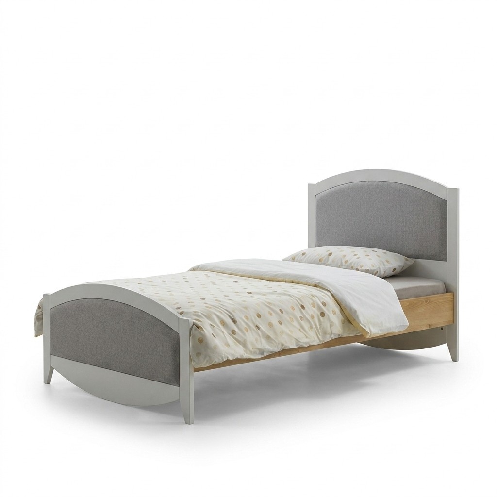 Bett Einzelbett Nachttisch Schlafzimmer 2tlg. Modern Luxus Möbel Neu