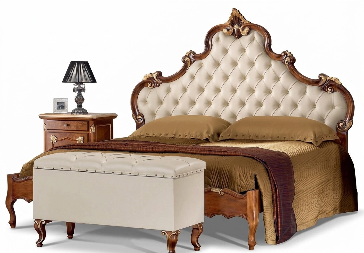 Bett Möbel Doppelbett Chesterfield Schlafzimmer Möbel Betten Möbel Italien