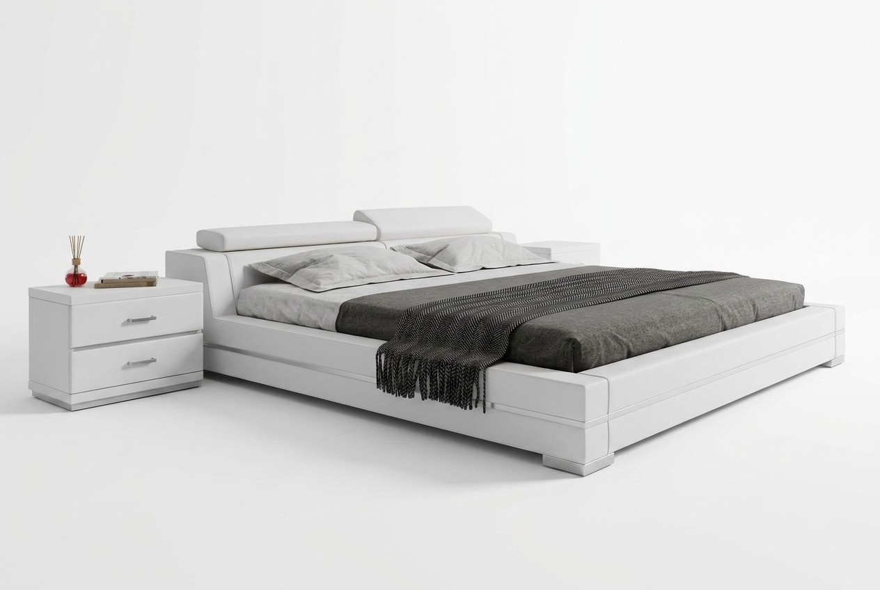 Bett Polster Design Luxus Doppel Hotel Betten Ehe 180x200cm Deko Schlaf