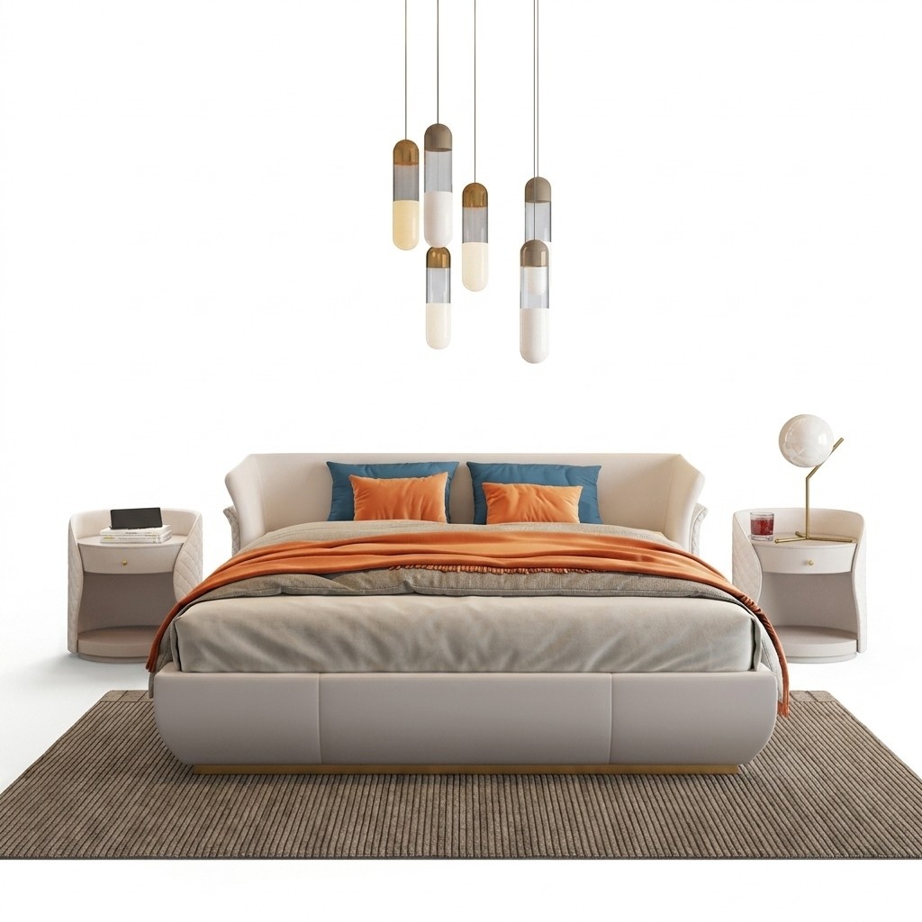 Bett Polster Design Luxus Doppel Betten Schlaf Zimmer 180x200cm Neu