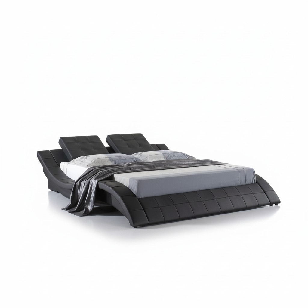 Betten Doppel Schlaf Zimmer Hotel Ehe Modernes Design Bett 180x200