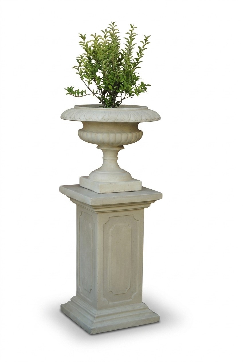 Blumenkorb Blumen Vase Gefäss Garten Kasten Terrasse Dekoration