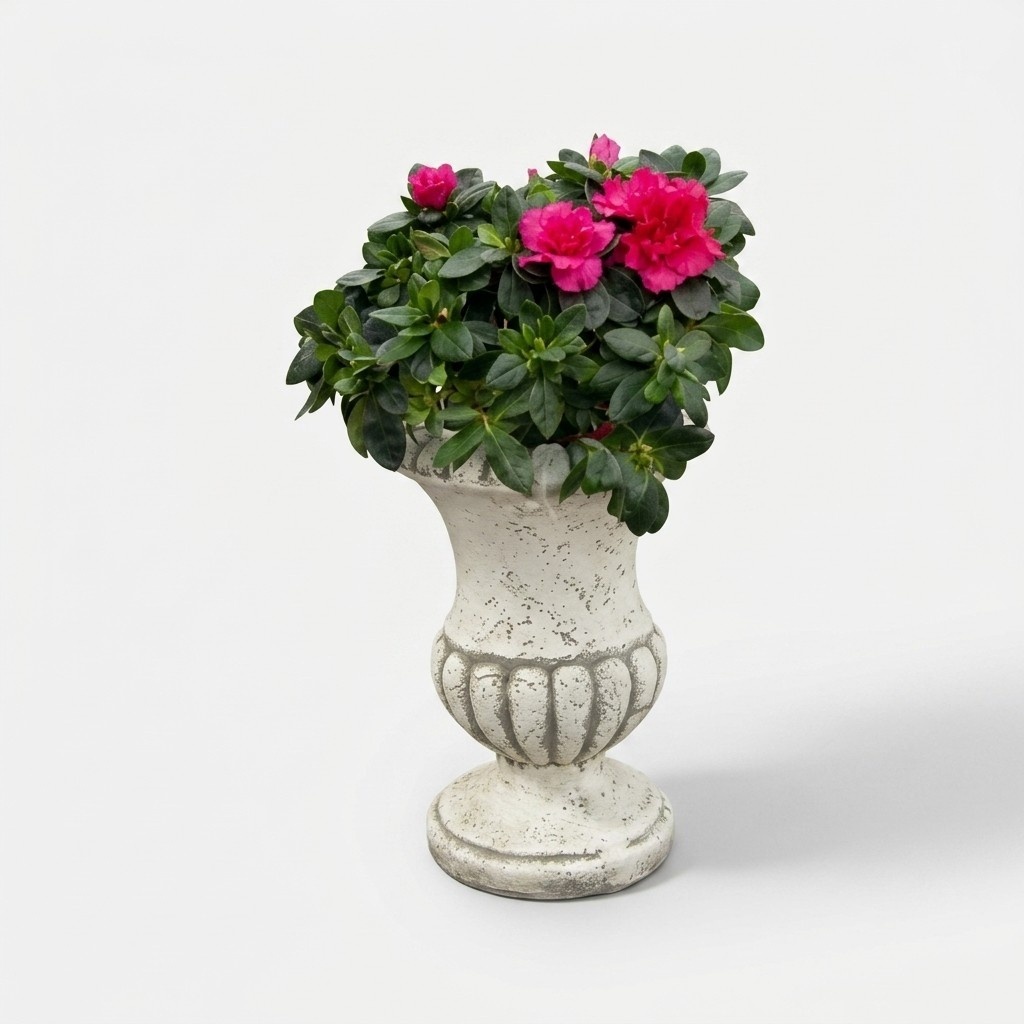 Blumenkübel Natur Pflanz Kübel Dekoration Figur Blumentöpfe Garten Vasen