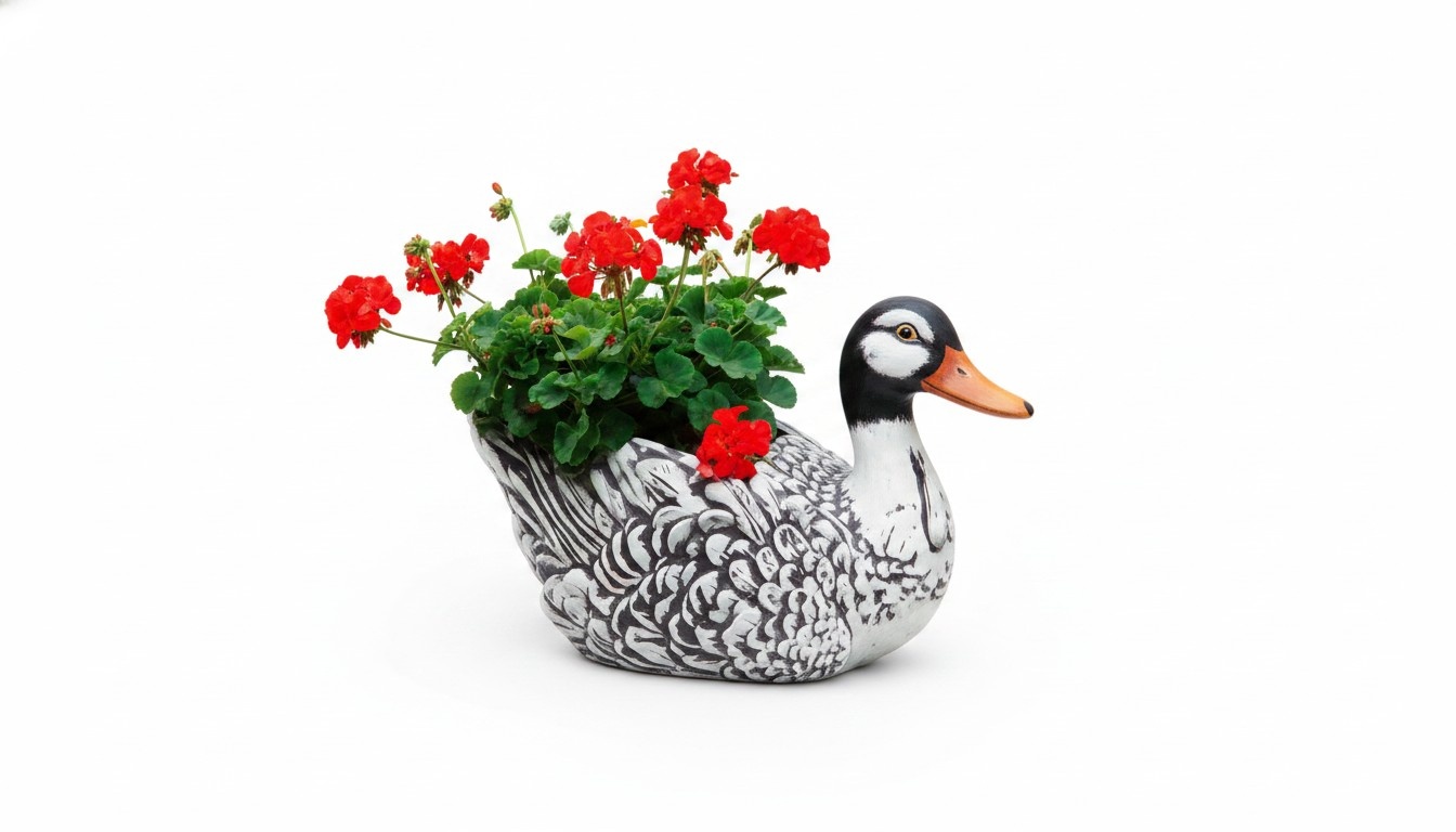 Blumenkübel Pflanz Natur Kübel Dekoration Figur Blumentöpfe Vasen Garten