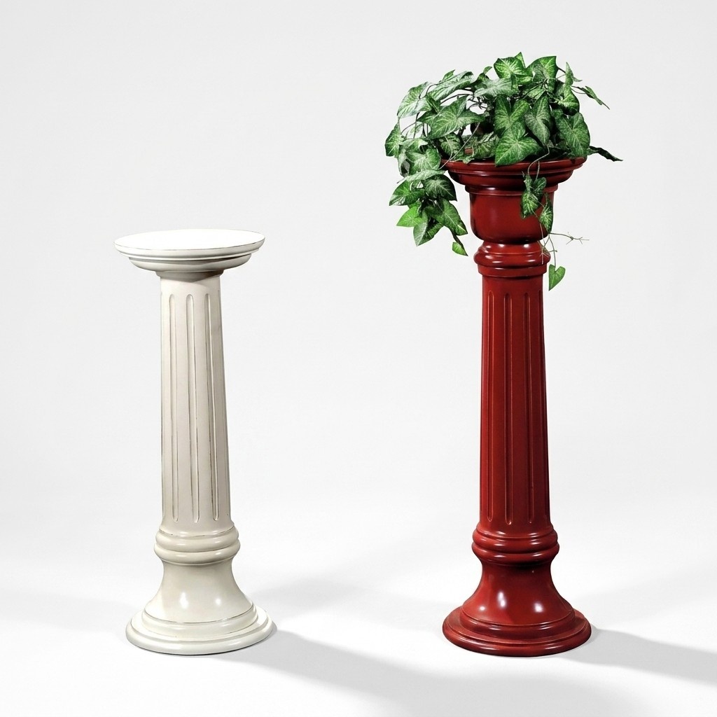 Blumenständer Blumensäule Blumenampel Blumenständer Blumenständer Weiß