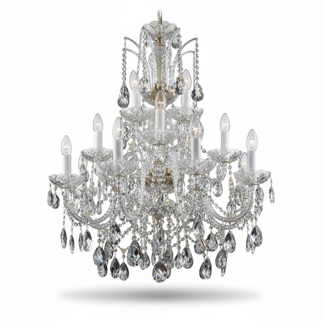 Bohemia Kronleuchter Leuchte Lampe Luster Kristall Lampen