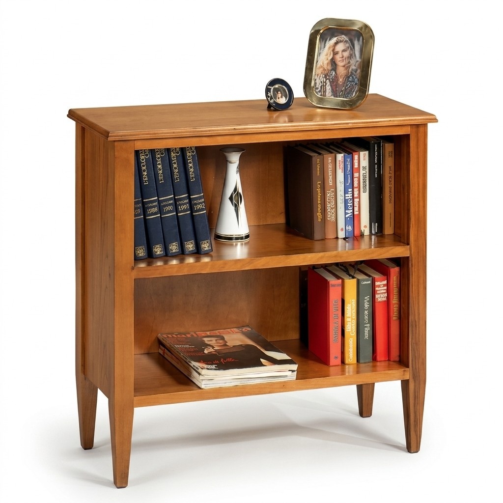 Bücherregal braun Vitrinenschrank Bücherschrank Vitrine Bücherregal Regale